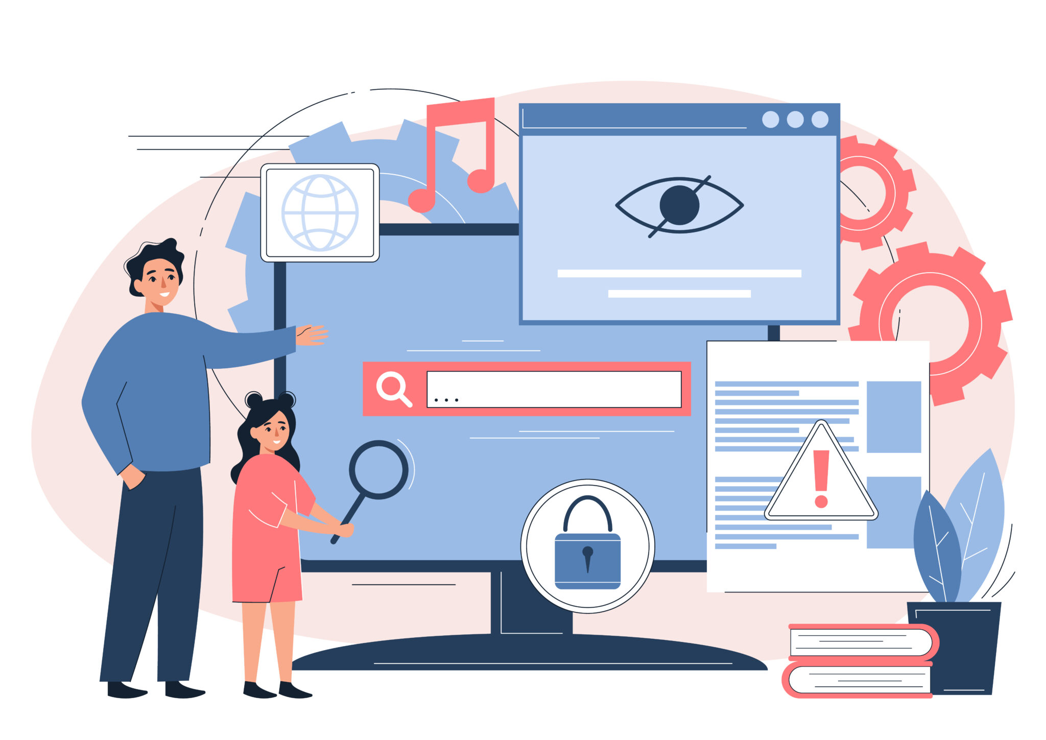 flat parental control composition