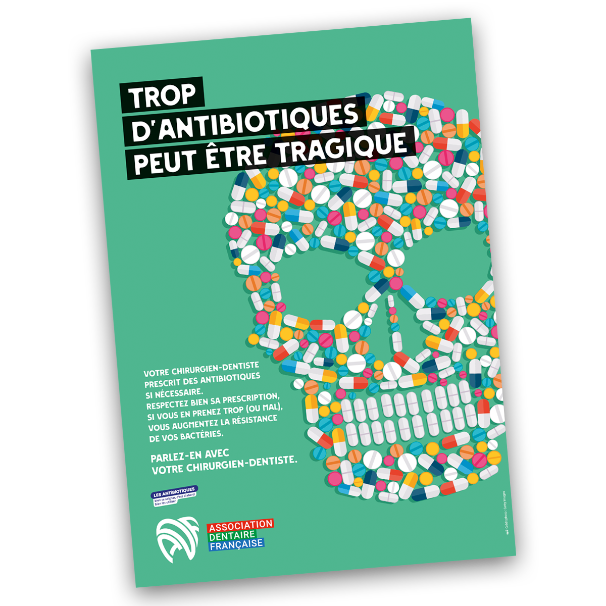 antibioest dentaire visuel affiche adf