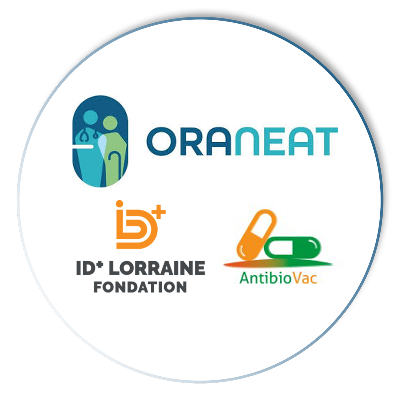Logos ORANEAT, ID+ Lorraine, Antibiovac